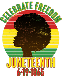 Celebrate Freedom Juneteenth 6-19-1865 Kids Tie-Dye T-Shirt