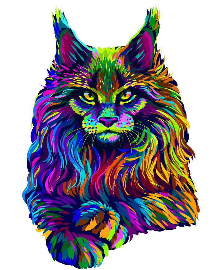 Colorful Lynx T-Shirt