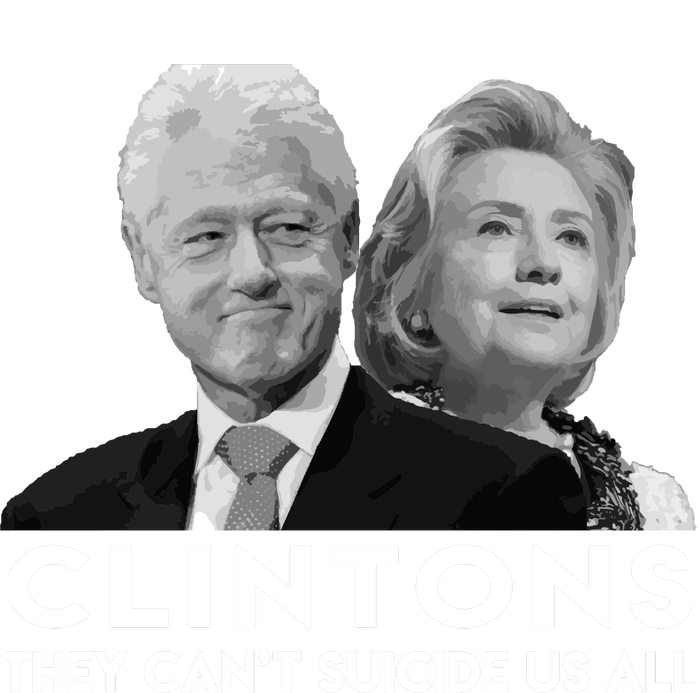 Clintons They Can't Suicide Us All Hooded Wearable Blanket