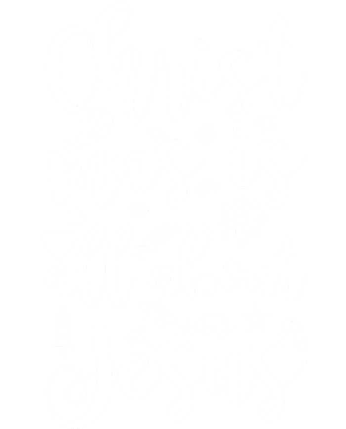 Christmas Is All About Jesus Kids Tie-Dye T-Shirt