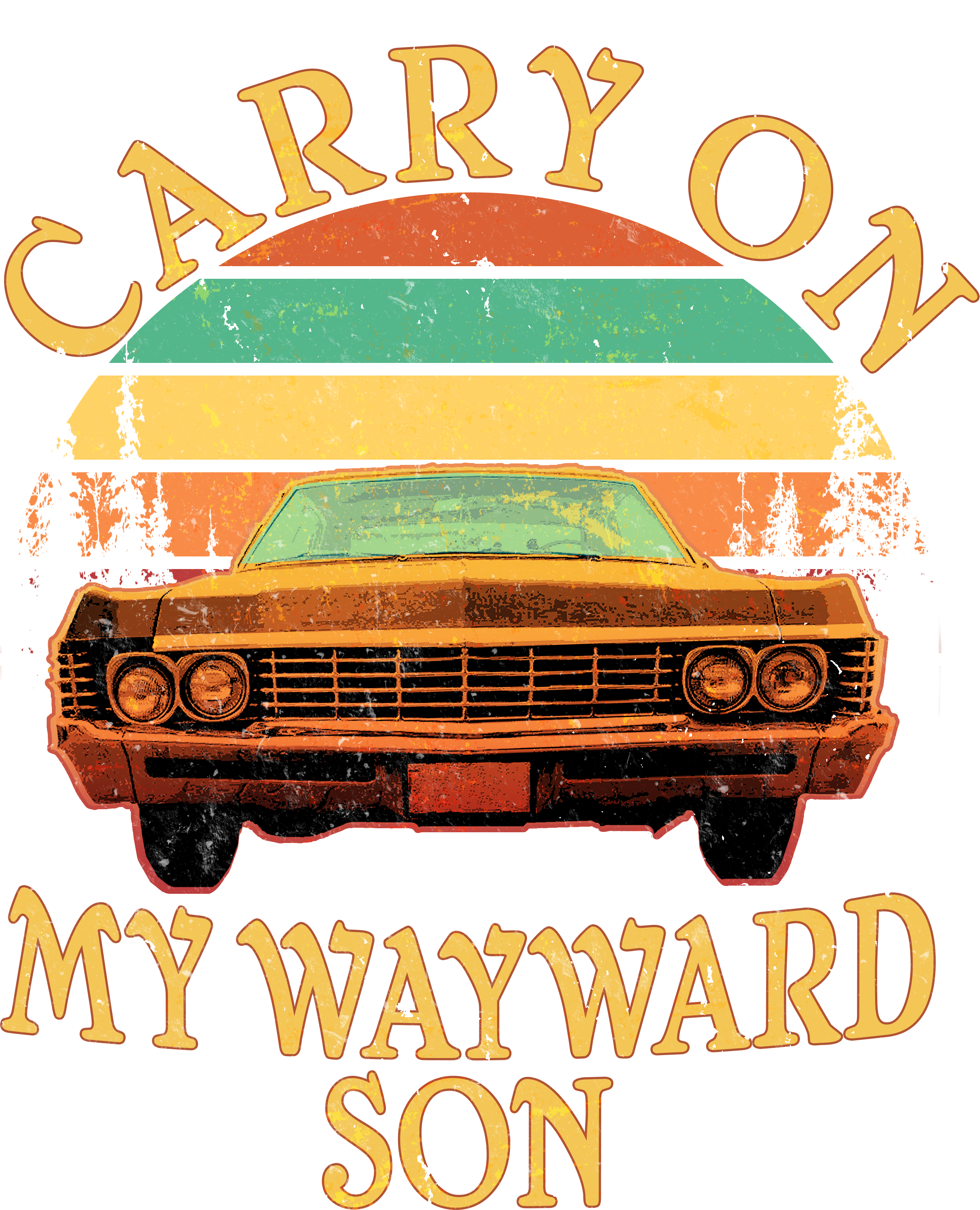 Carry On My Wayward Son Coaster