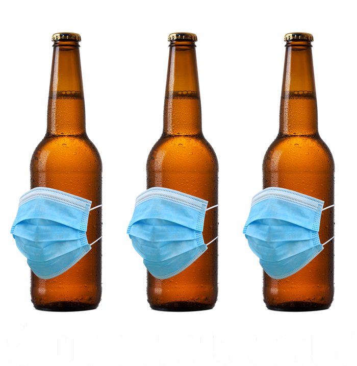 Coronavirus Funny Beer Doctor Baby Long Sleeve Bodysuit