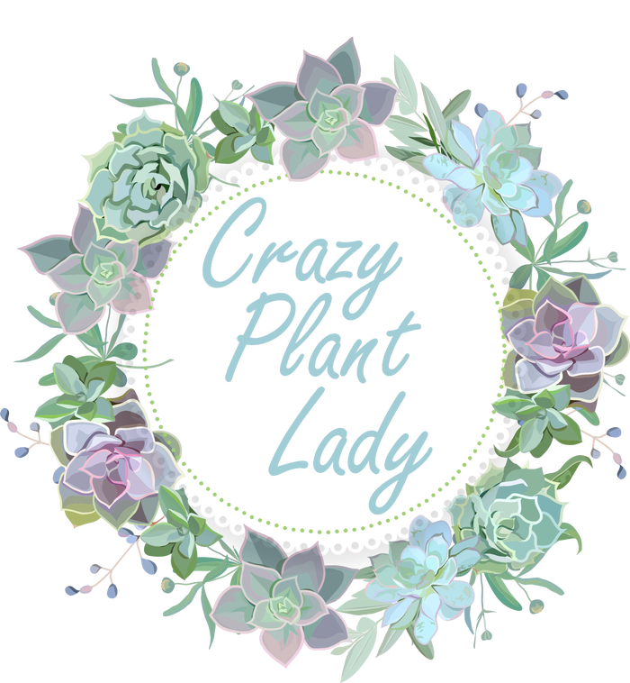 Crazy Plant Lady Floral Logo T-Shirt