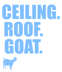 Ceiling. Roof. Goat. The Ceiling is the Roof The Goat of Basketball Short Acrylic Beanie