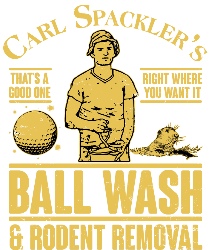 Carl's Spackler's Ball Wash And Rodent Removal  Enza Ladies Jersey Football T-Shirt