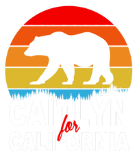 Caitlyn For California Retro Cali Bear Poster