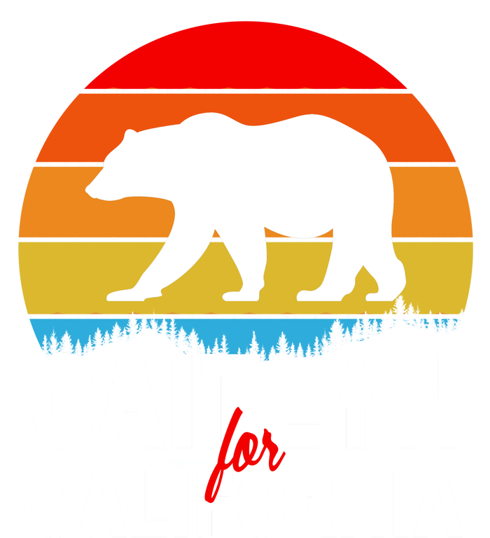 Caitlyn For California Retro Cali Bear Poster