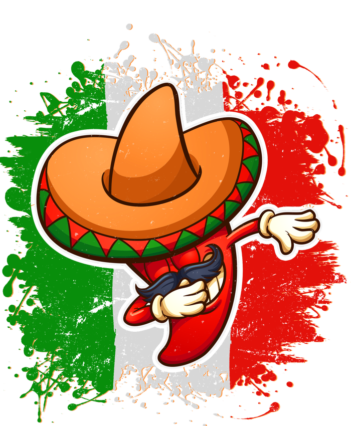 Dabbing Pepper Cinco de Mayo T-Shirt