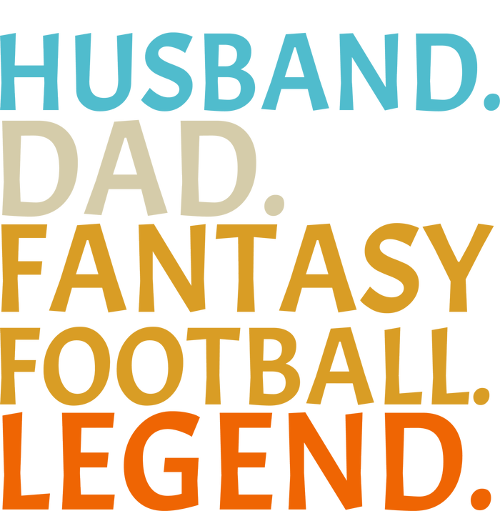 Husband Dad Fantasy Football Legend1 Women's Racerback Tank