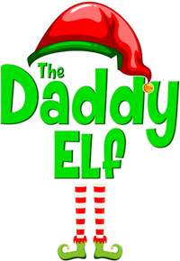 The Daddy Elf Christmas Tall Sweatshirt