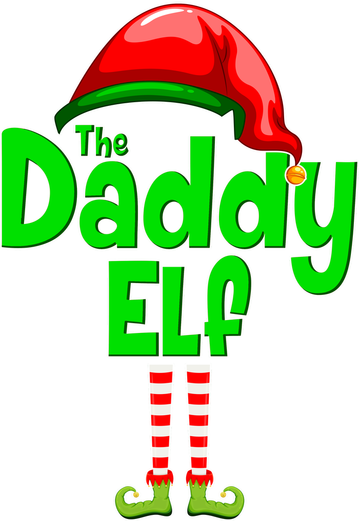 The Daddy Elf Christmas Tall Sweatshirt