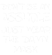 Don't Be An Asshole Just Wear The Damn Mask Women's Long Sleeve Flannel Pajama Set 