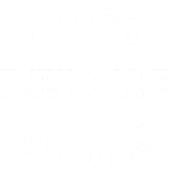 Dogs Before Dudes Funny Saying Womens Funnel Neck Pullover Hood