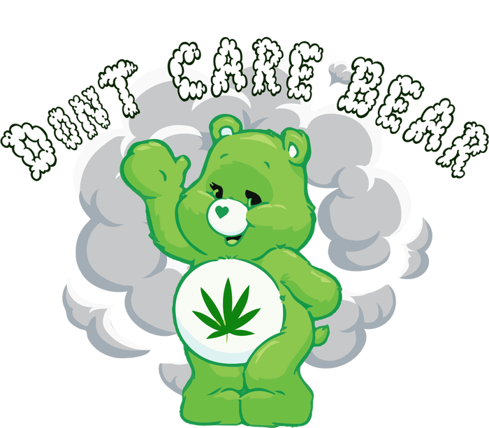 Don't Care Smoking Bear Mousepad