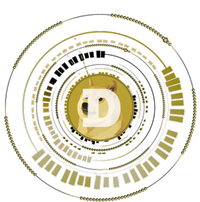 Dogecoin Cryptocurrency Crypto Gold Logo Kids Sweatshirt