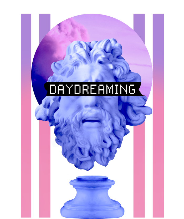 Day Dreaming Statue T-Shirt