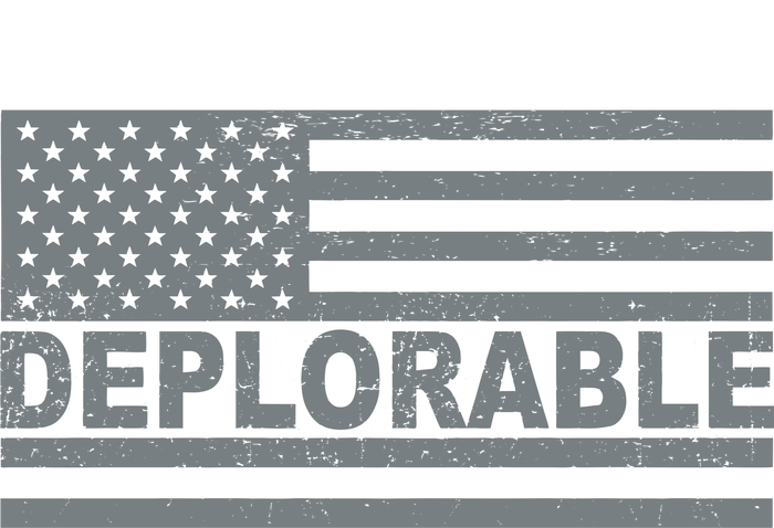 Deplorable American USA Flag T-Shirt