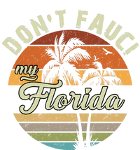 Don't Fauci My Florida Retro Palm Trees Women's Racerback Tank