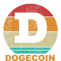 Dogecoin Meme Retro Vintage Style Flexfit Unipanel Trucker Cap