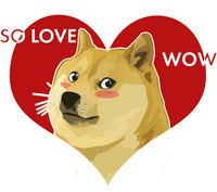 Funny Doge Valentine Meme Tie-Dye T-Shirt