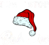 Don't Stop Believing Santa Hat Tall T-Shirt