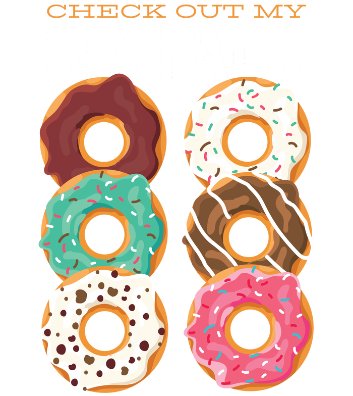 Check Out My Donut Six Pack Kids Tie-Dye T-Shirt