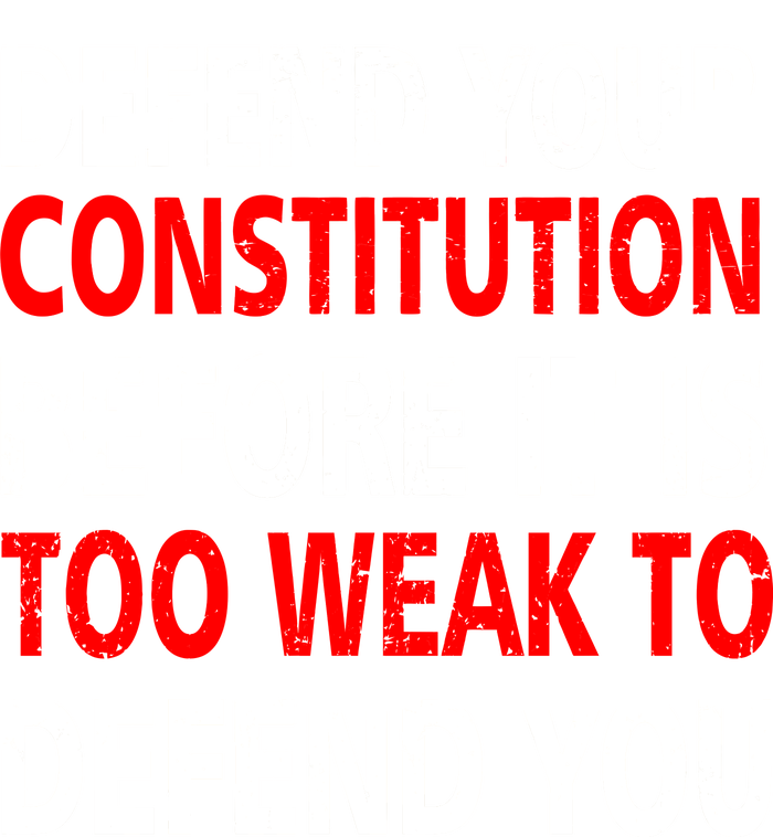 Defend Your Constitution Ladies Essential Tank