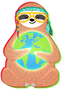 Earth Day Sloth T-Shirt