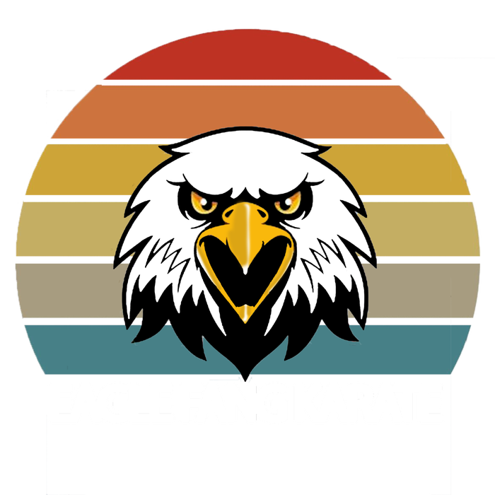 Eagle Fang Karate Retro Logo Kids Hoodie