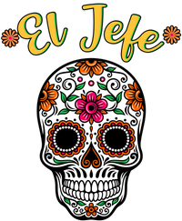 El Jefe Dia De Los Muertos Tall Long Sleeve T-Shirt