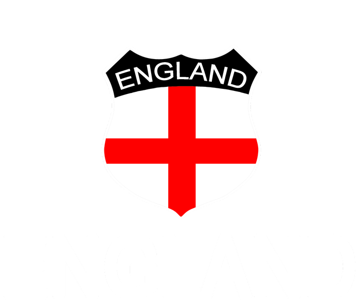 England Soccer Fan English Crest Flag Kids Long Sleeve Shirt