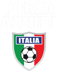 Forza Azzuri Italia Soccer V-Neck T-Shirt