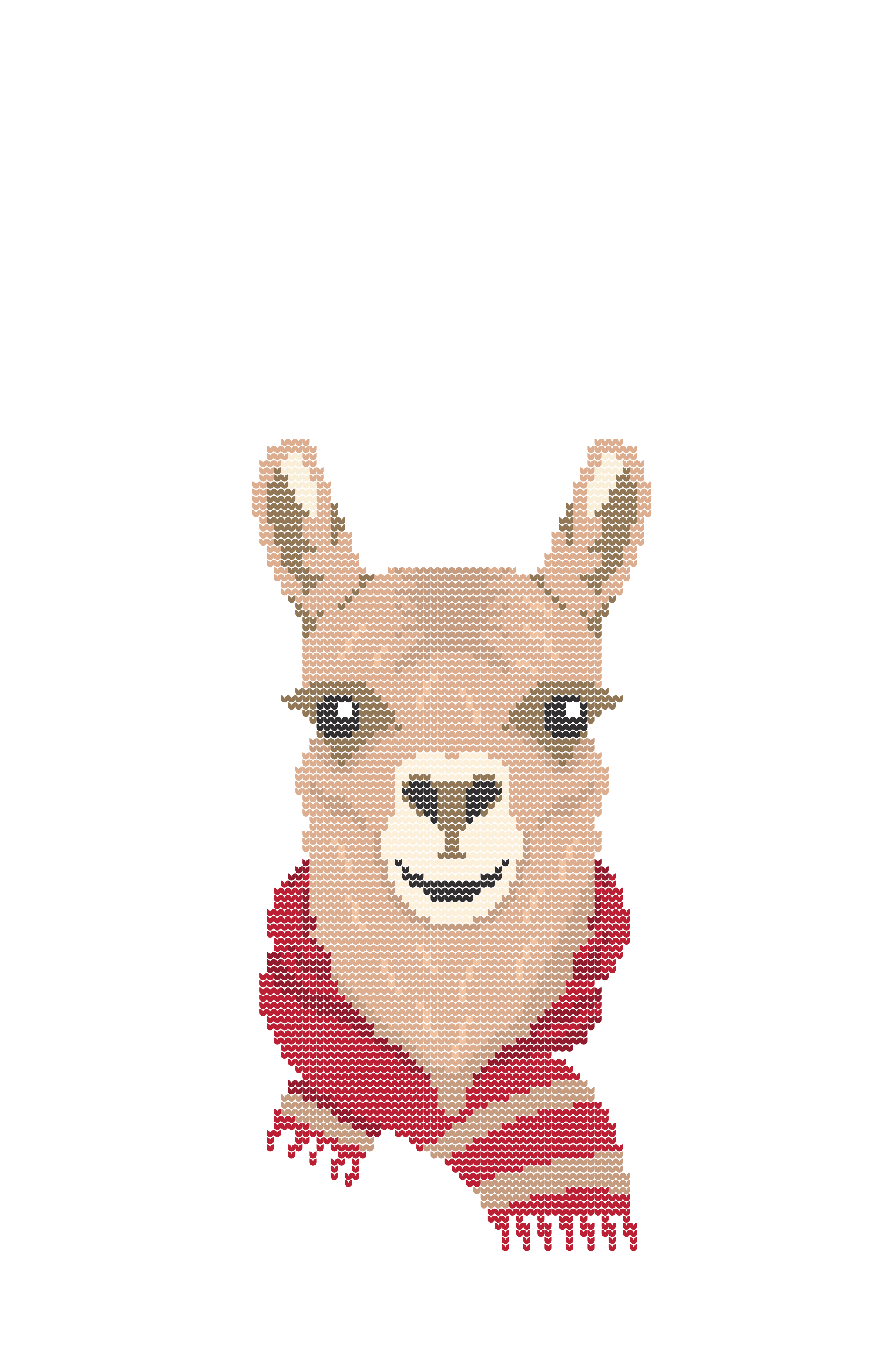 Fa La La La Llama Ugly Christmas Sweater T-Shirt