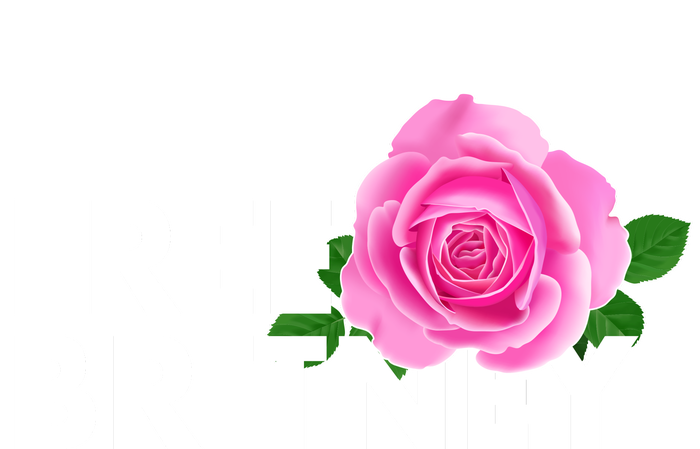 Free Britney Pink Rose Flower Valucap Bio-Washed Visor