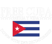 Free Cuba Down With The Dictatorship Sustainable Beanie