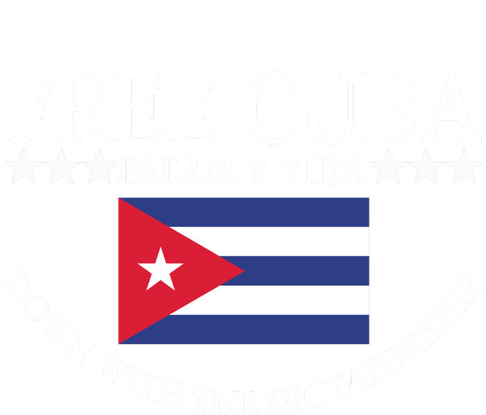 Free Cuba Down With The Dictatorship Sustainable Beanie