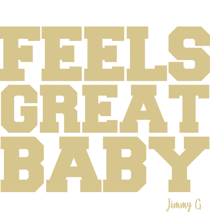 Feels Great Baby Jimmy G Funny Football Valucap Bio-Washed Visor