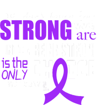 We Don't Know How Strong We Are Purple Ribbon Pajama Set