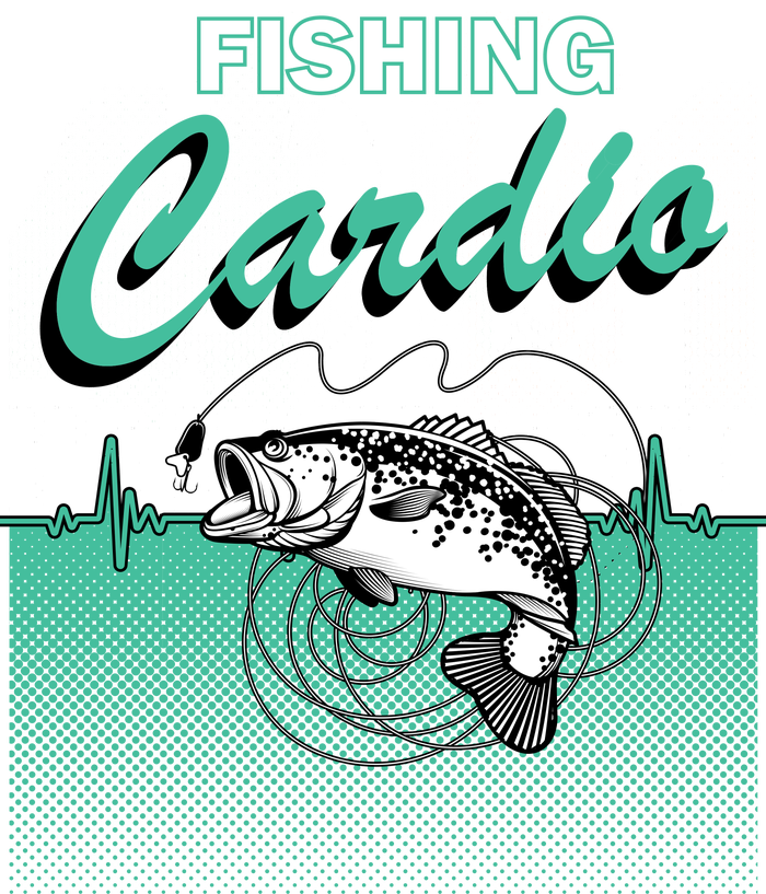 Fishing Is My Cardio Poster