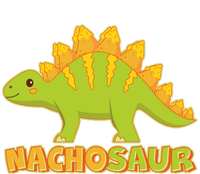 Funny Nachosaur Nacho Cheese Stegosaurus Dinosaur Full-Length Apron With Pockets