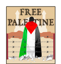 Free Palestine Full-Length Apron With Pockets