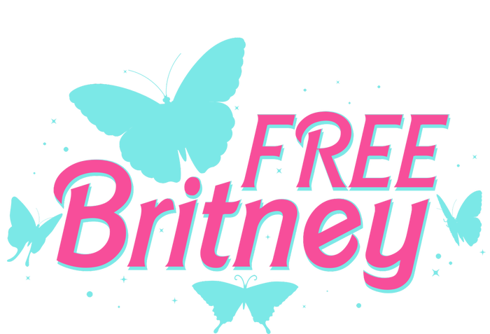 Free Britney Meme Butterflies Long Sleeve Shirt