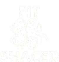 Fit Shaced Funny St. Patrick's Day Irish Clover Beer Drinking Baby Bodysuit