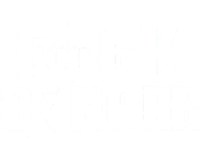 Fuck Cancer Ribbon Middle Finger Kids T-Shirt