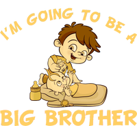 I'm Going to be a Big Brother Baby Bro Women's Tri-Blend 3/4-Sleeve Raglan Shirt