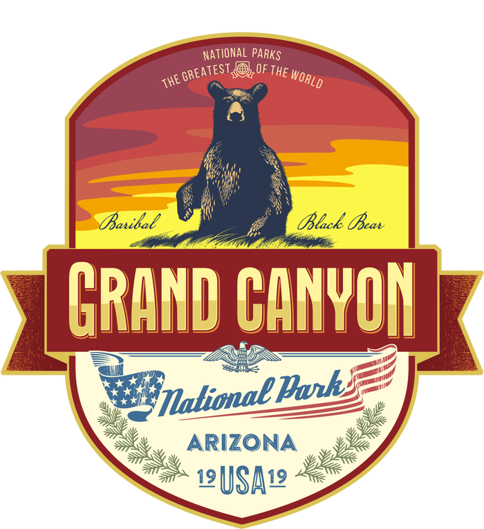 American Black Bear Grand Canyon National Park T-Shirt