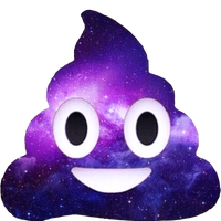 Poop In Space Galaxy Emoji T-Shirt