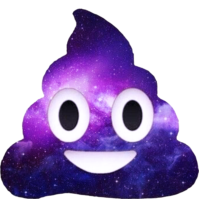 Poop In Space Galaxy Emoji T-Shirt