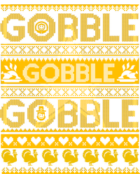 Ugly Thanksgiving Gobble Gobble Gobble Turkey T-Shirt