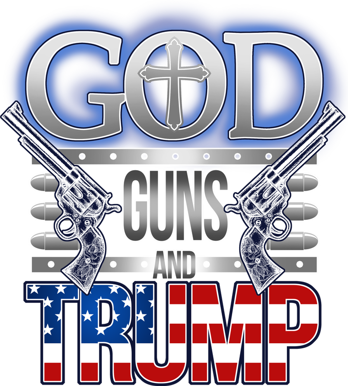 God Guns And Donald Trump Tank Top